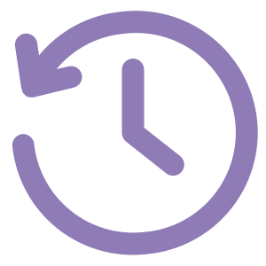 Purple History icon